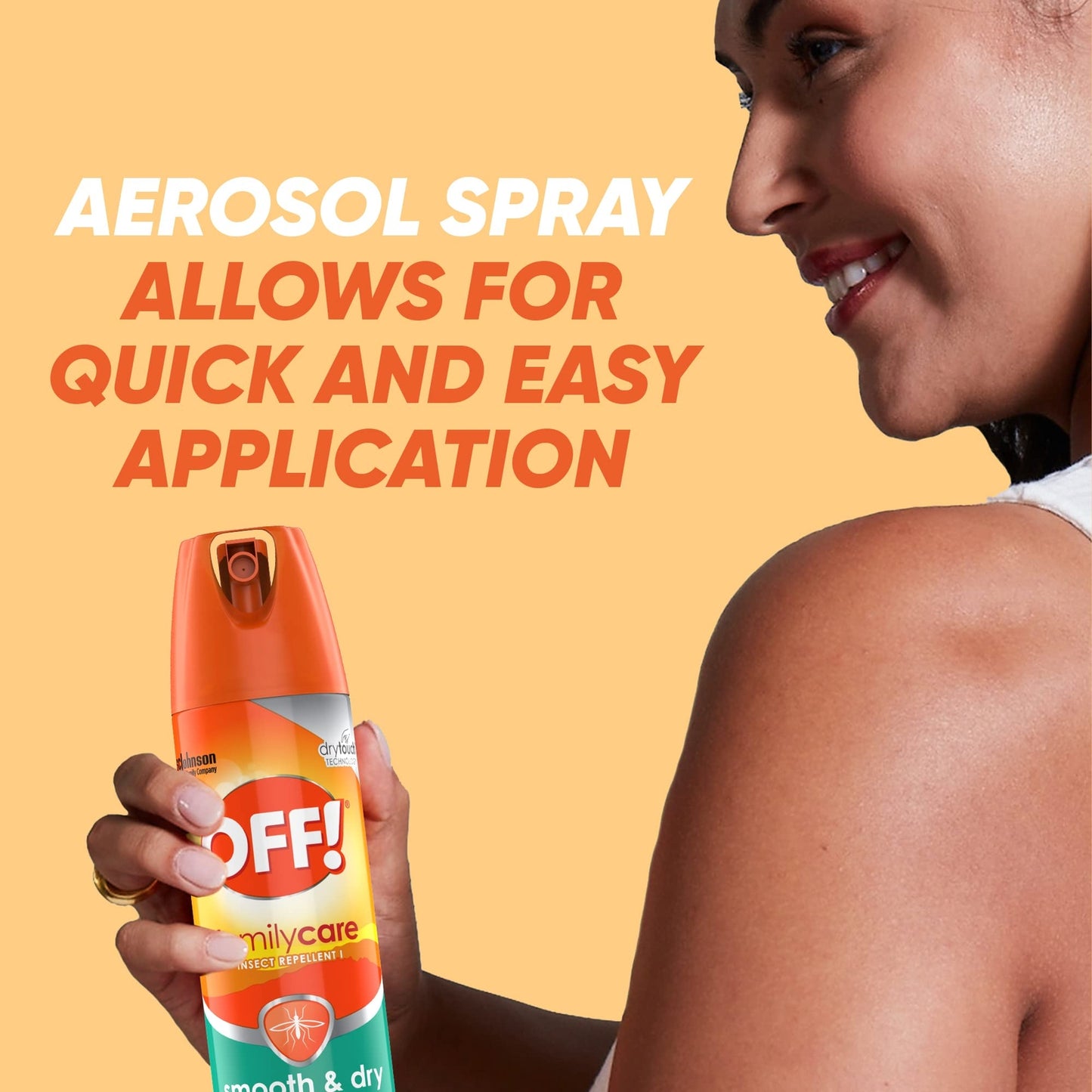 OFF Familycare Smooth and Dry Insect Repellent, 4 Ounce