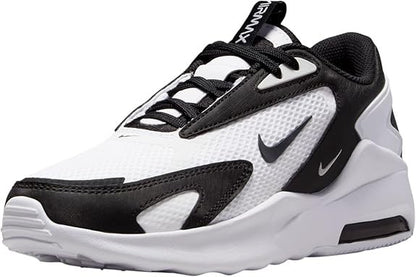Women's Nike Air Max Bolt CU4152-101 White Black Low Top Mesh Sneakers - SZ 7