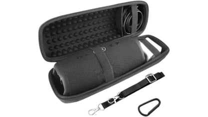 Geekria Shield Speaker Case Compatible with JBL Charge 5, Charge 4 Portable