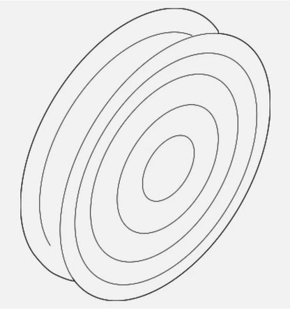 Genuine Ford A/C Compressor Clutch Pulley 8L2Z-19D784-B