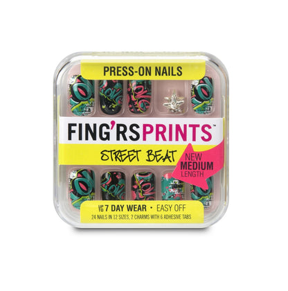 Fingrs Fing'rsprints Pre-Glued Nails