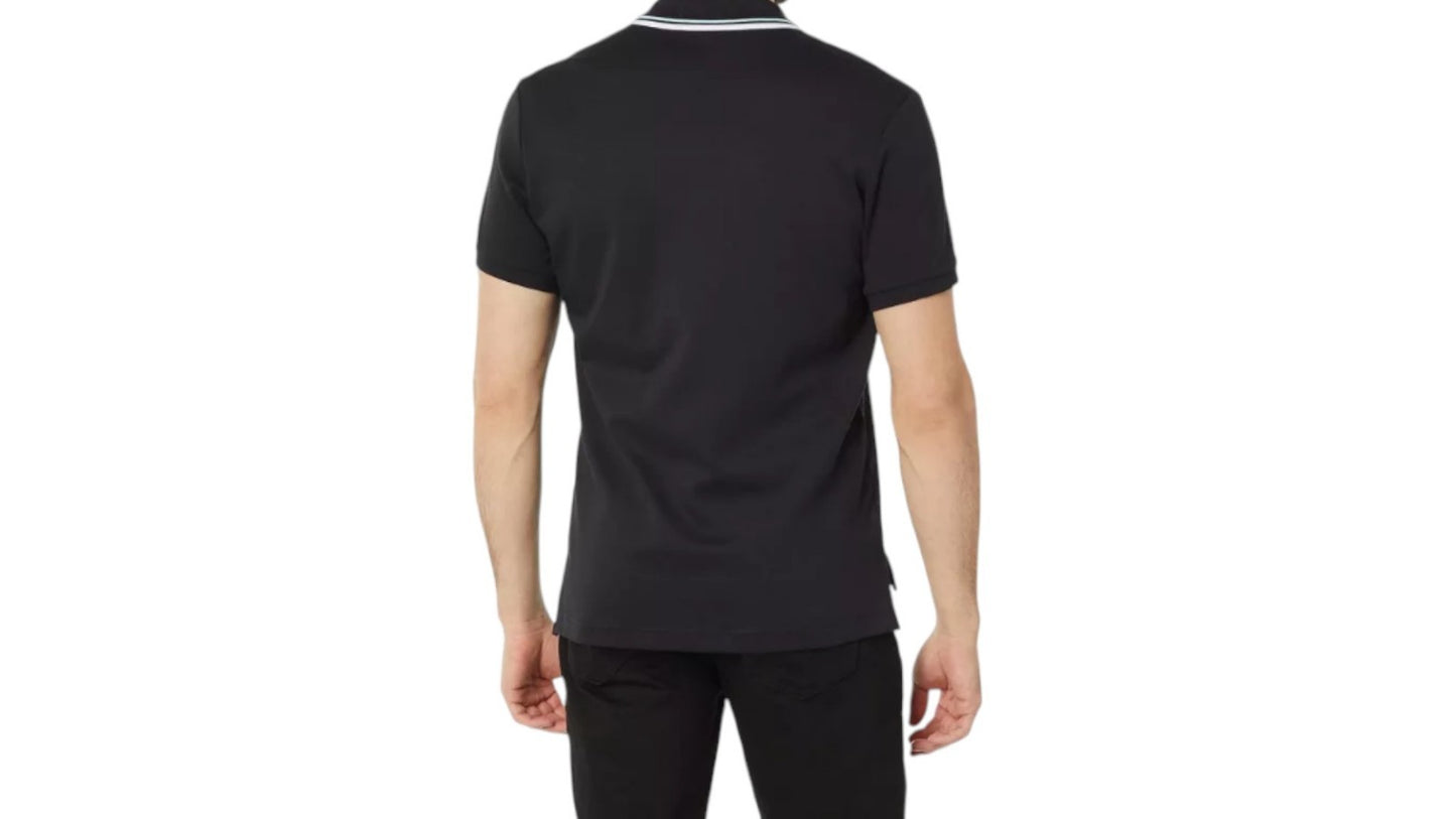 U.S. Polo Assn. Men's Slim Fit Tipped Interlock Knit Polo Shirt