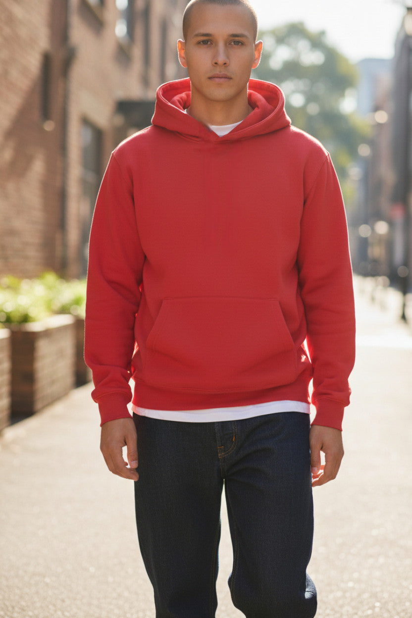 Gap Adult VintageSoft Relaxed Hoodie | Modern Red
