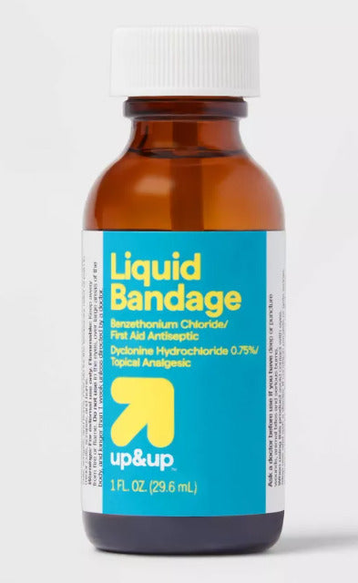Up & Up Liquid Bandage 1 fl oz Compare New-Skin Liquid Bandage
