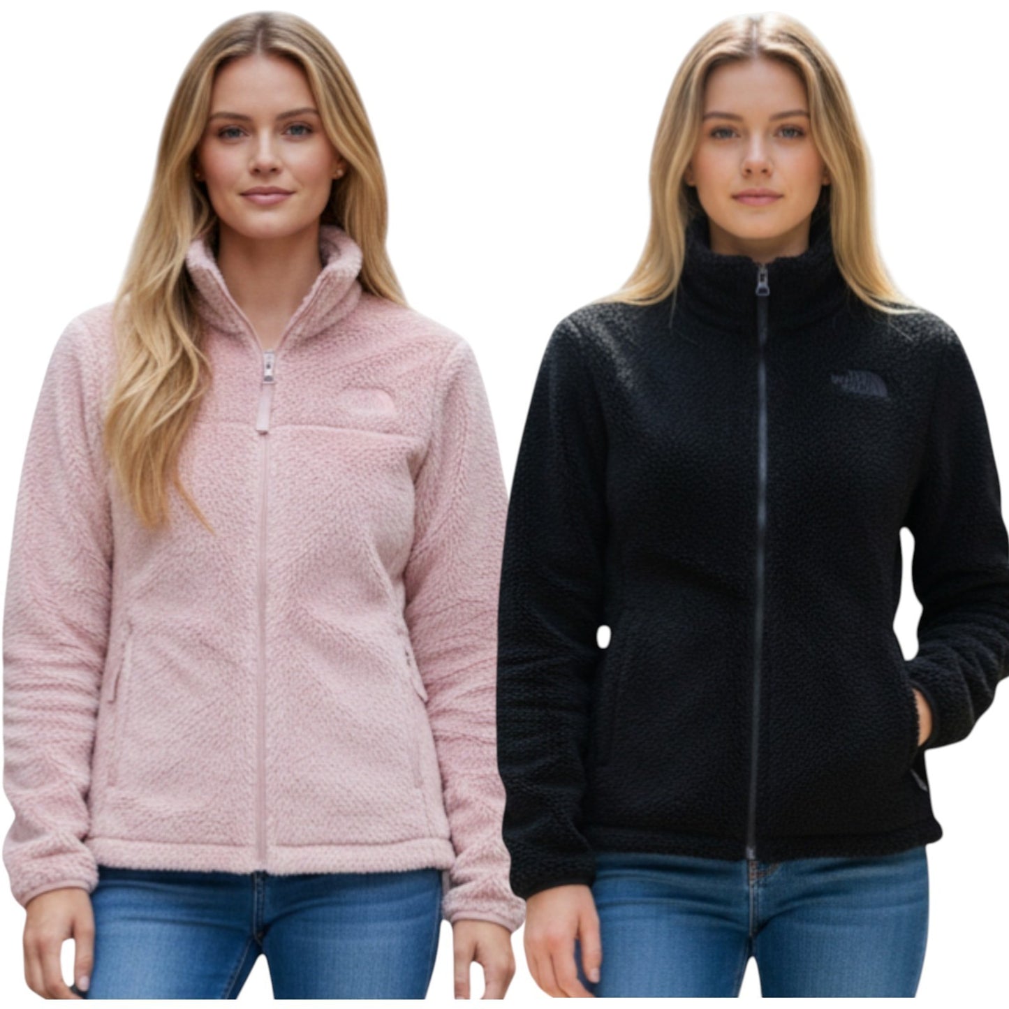 Womens The North Face Ladies Full Zip Osito Fleece Coat Jacket Top NF New