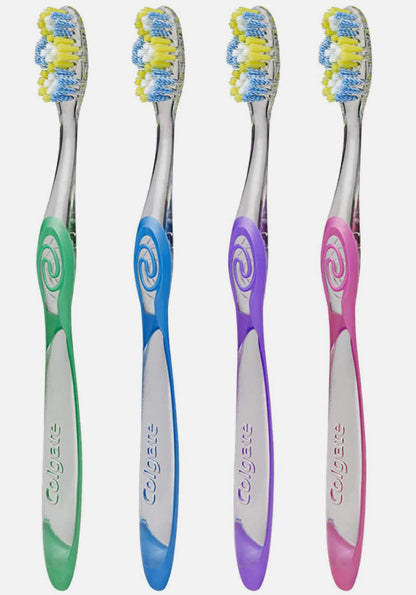 Colgate Twister Manual Toothbrush, Soft, Pack of 6