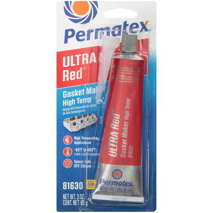 Permatex 81630 Ultra Red High Temperature Gasket Maker