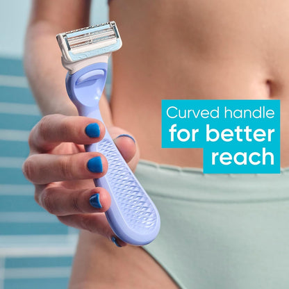 Gillette Venus for Bikini Pubic Hair and Skin Women Razors 4 cartridges - New