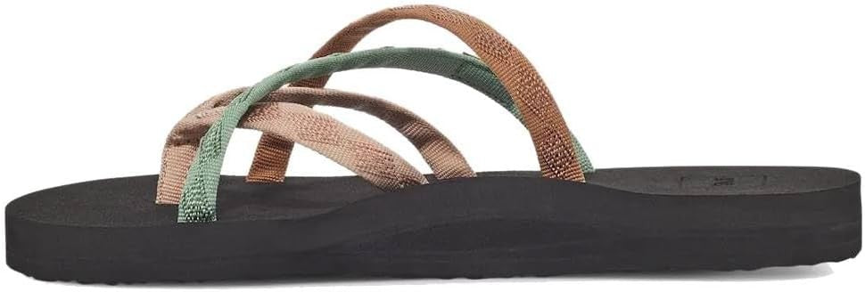 Teva Womens Olowahu Mixed B Maple Sugar Multi - Size 9