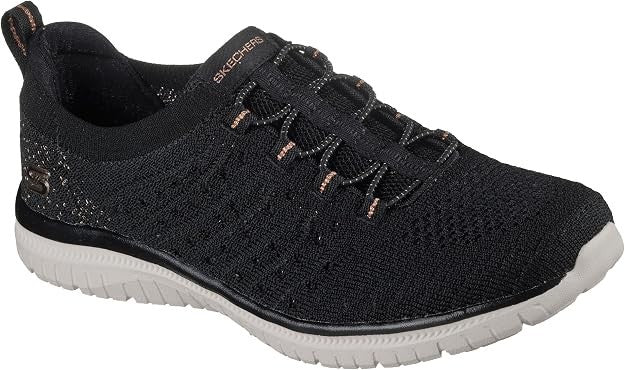 Skechers WOMENS VIRTUE COPPER DREAM SLIP ON SNEAKER - 104723