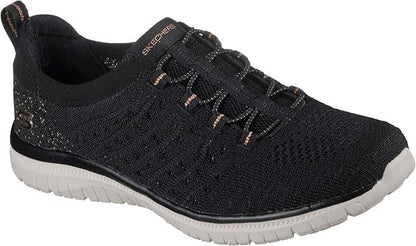 Skechers WOMENS VIRTUE COPPER DREAM SLIP ON SNEAKER - 104723