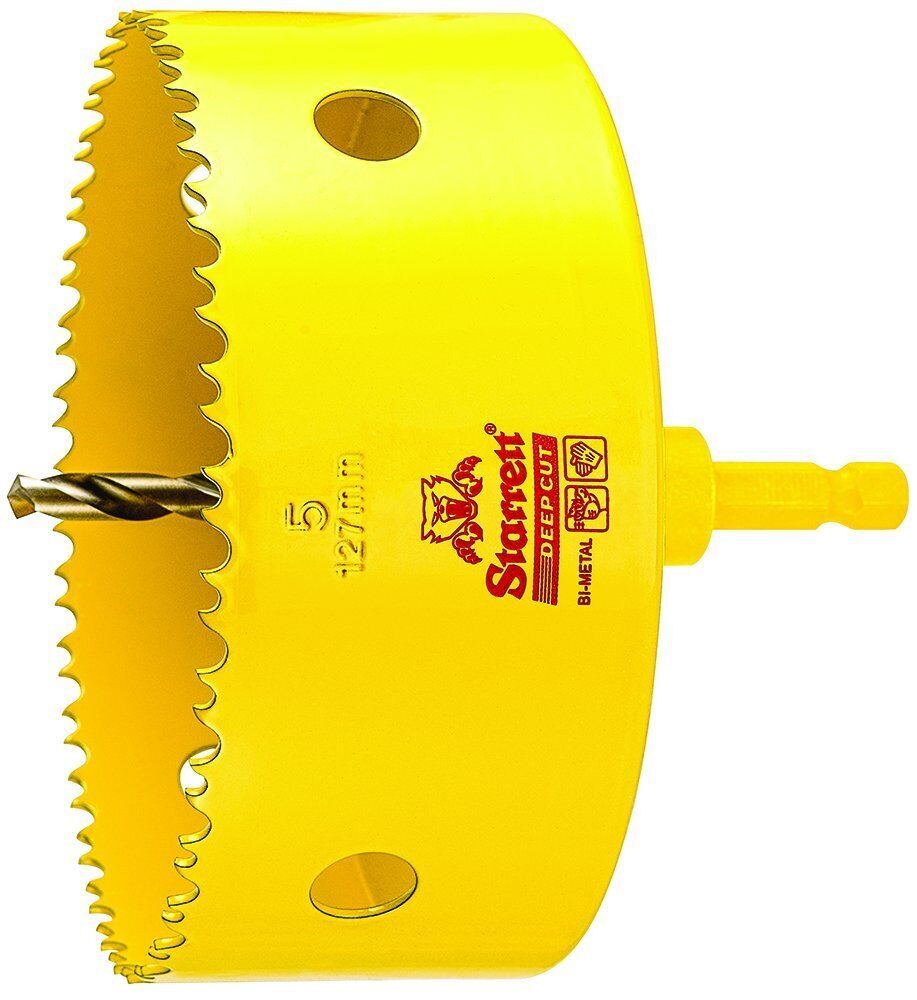 HSS BI-Metal, DEEP Cut Hole Saw with Arbor