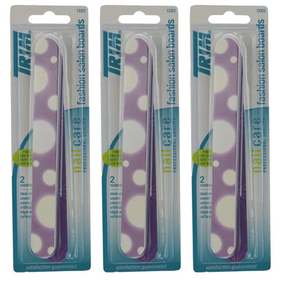 Trim Fashion Salon Nail Boards. 3-Pack (6 Total)