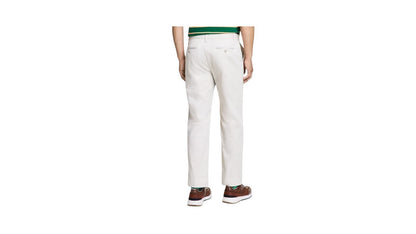 Nautica Men's Classic-Fit Stretch Solid Flat-Front Chino Deck Pants