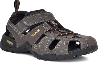 Men's Sandals Teva Forebay Fisherman Sandal - Size 12 - Turkish Coffee