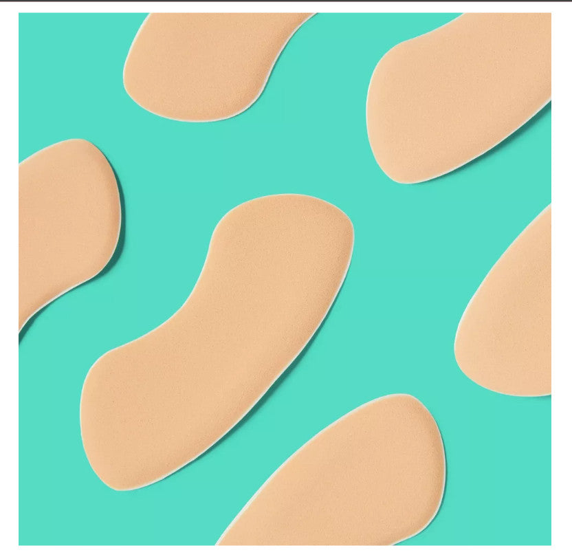 Back of Heel Cushion Khaki - 3 Pair