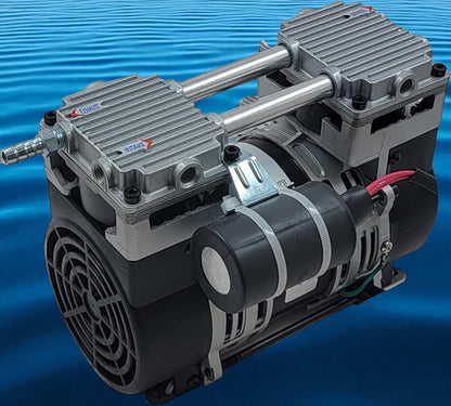 HALF OFF PONDS Pro 6.7 CFM Deep Subsurface Aeration Rocking Piston Compressor