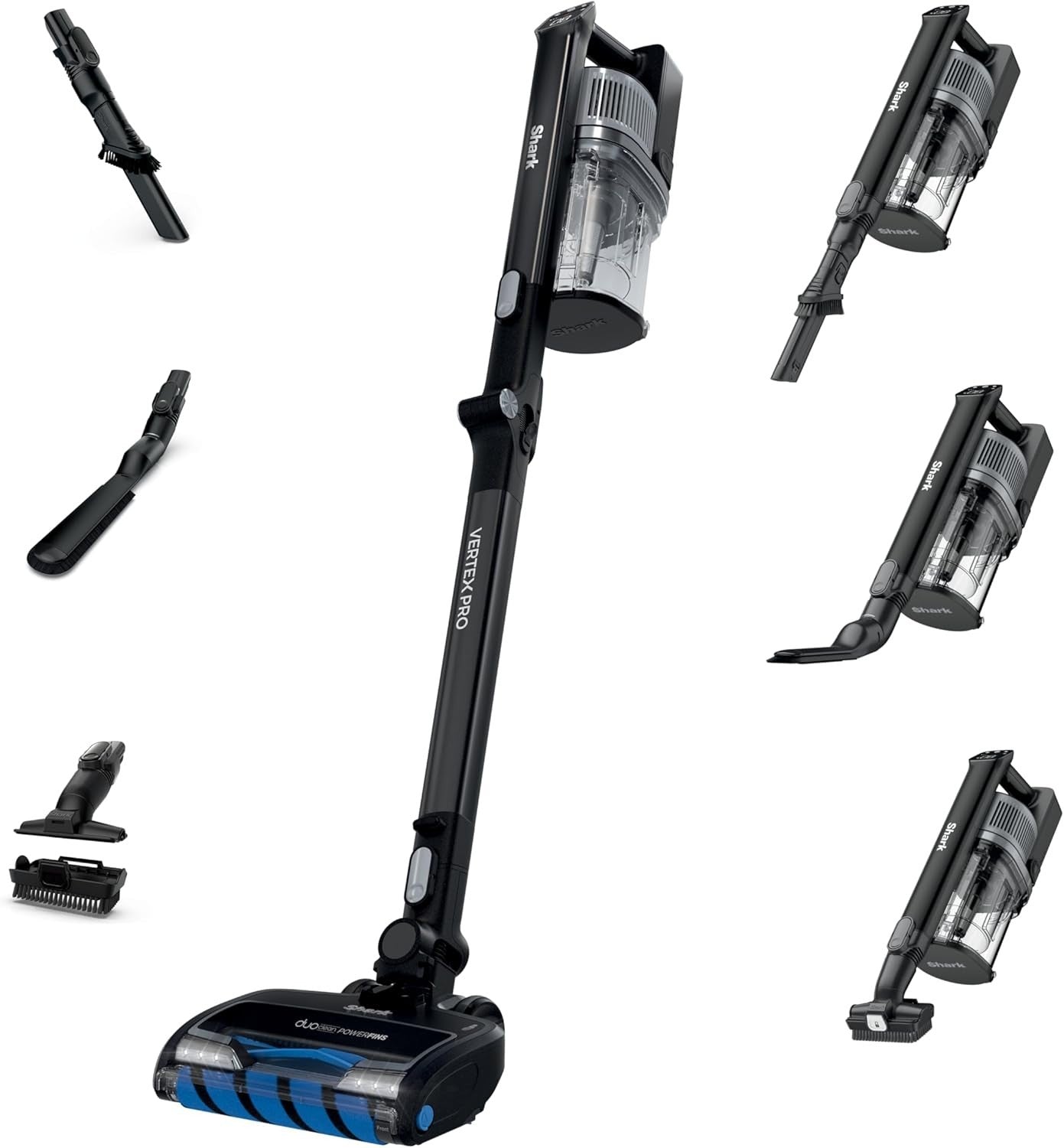 Shark IZ682H Vertex Pro Cordless Stick Vacuum with IQ Display, DuoClean