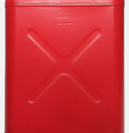 5 Gallon Large Capacity 20L Gas Gasoline Can Fuel Backup Metal Steel Tank Red