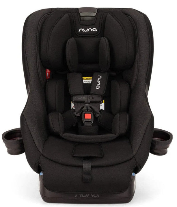 Nuna RAVA Fire Retardant-Free Convertible Car Seat Caviar Color