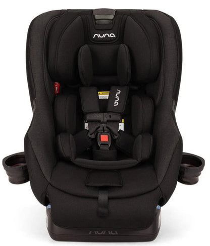 Nuna RAVA Fire Retardant-Free Convertible Car Seat Caviar Color