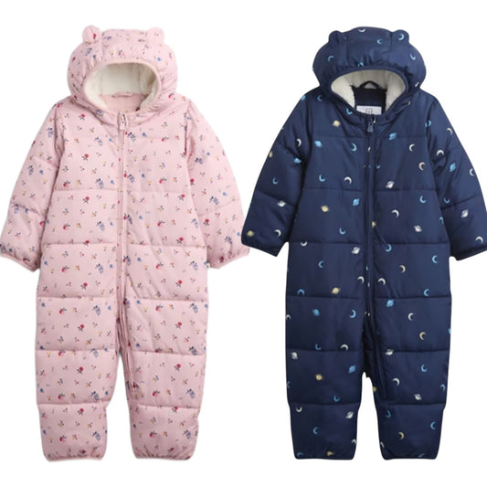 GAP Baby ColdControl Max Snowsuit - Primitive Pink Floral or Navy Blue Space NWT