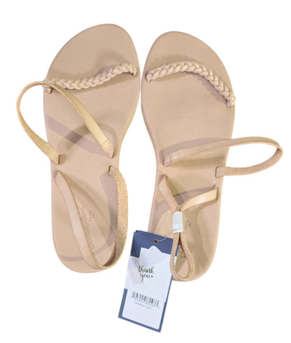 Universal Thread Women's Blush Pink Sandals, Size 6 1/2
