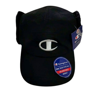 Champion Squall Ear Flap Cap Hat Black Camouflage One Size Fits Most