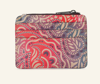 PATRICIA NASH CASSIS CREDIT CARD & I.D. WALLET AEGEAN BLOOM  NWT