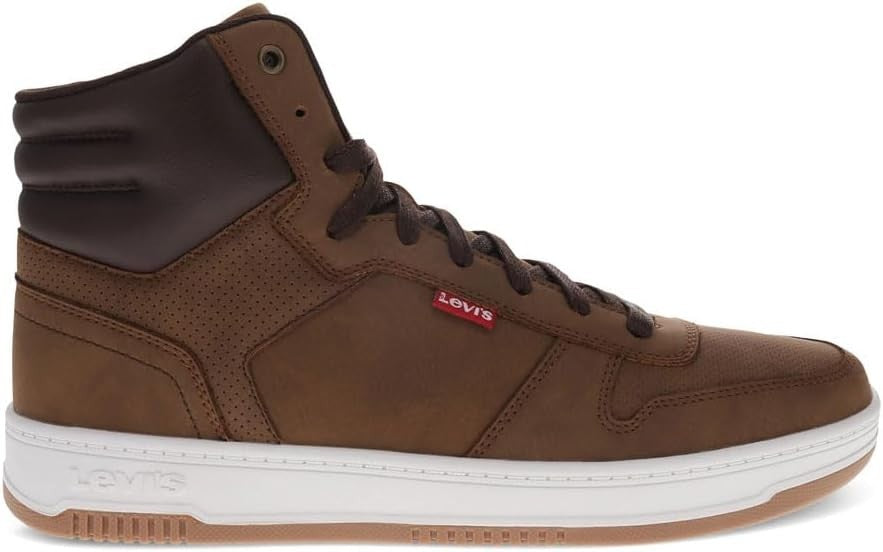 Levi's Drive Hi CBL High Top Tan Brown Casual Sneaker Men's US 8.5 500-13717