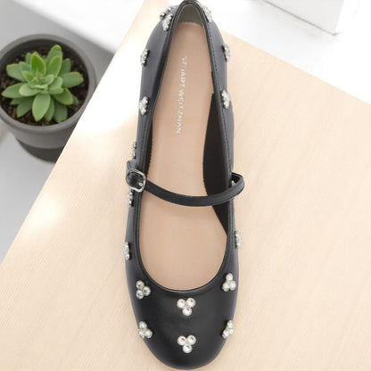 Stuart Weitzman Shoes, Pearl Dancer, Sofia 50 Stretch, Tammy Crystal Mary Jane