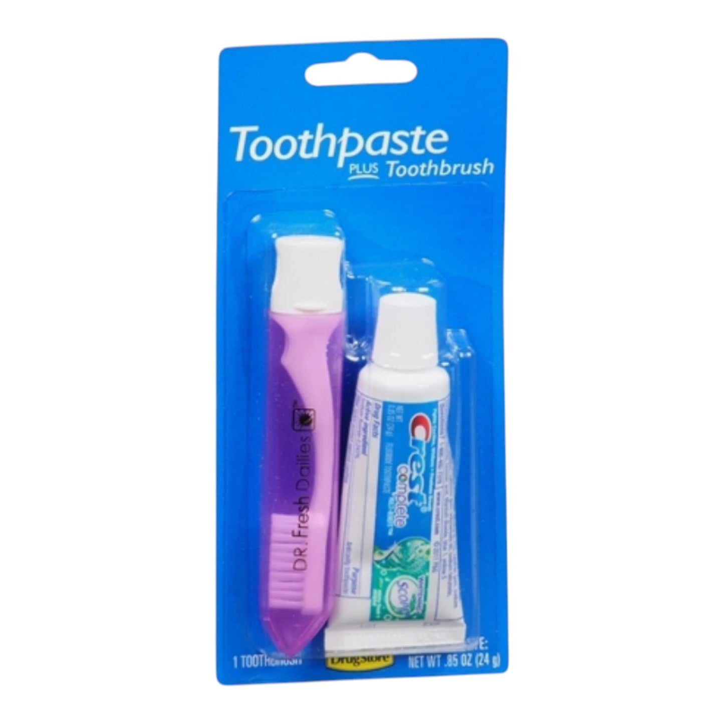 Lil' Necessities Colgate Toothpaste With Toothbrush 0.85 oz - Assorted Colors