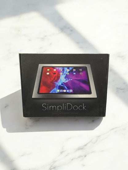SimpliDock SD-iPAD 129G3-MW- 12.9" 3,4,5-Matte White-NIB!!