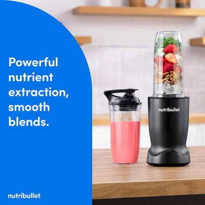 NutriBullet Turbo NB50400AK 1000W Matte Black Electric Personal Blender