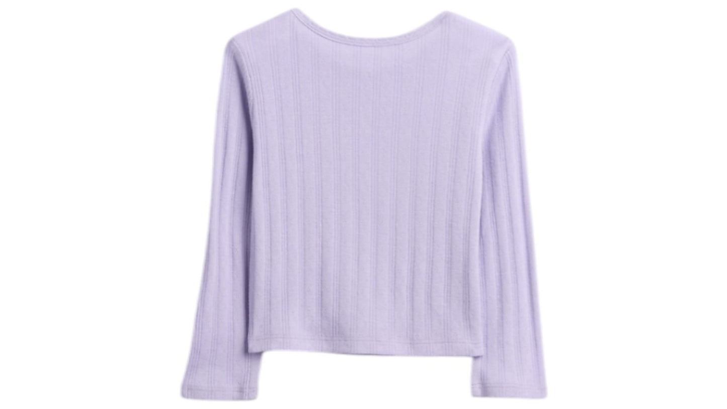 Gap Baby & Toddler Pointelle T-Shirt | Color = Orchid | Size = 2 years, 33-36 in