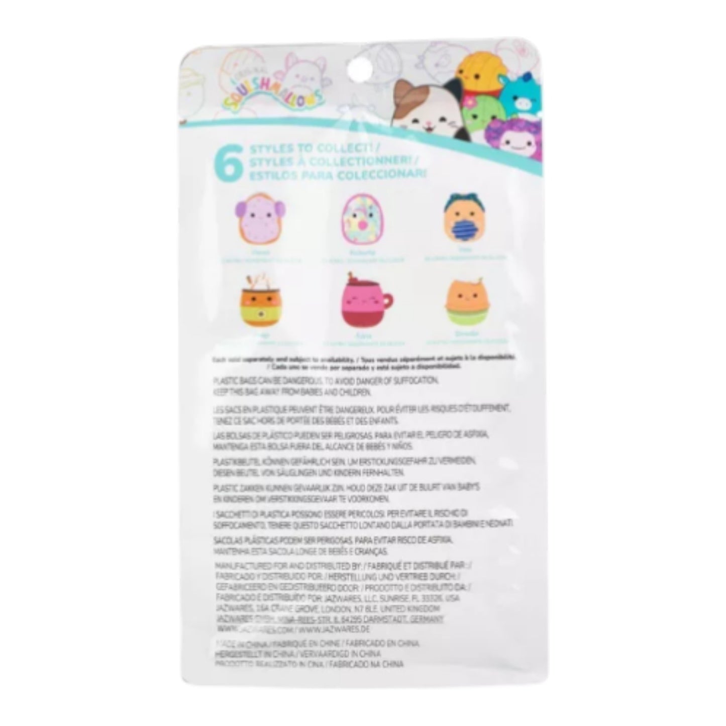 Original Squishmallows Mystery Squad factory sealed blind bag scented - 5"