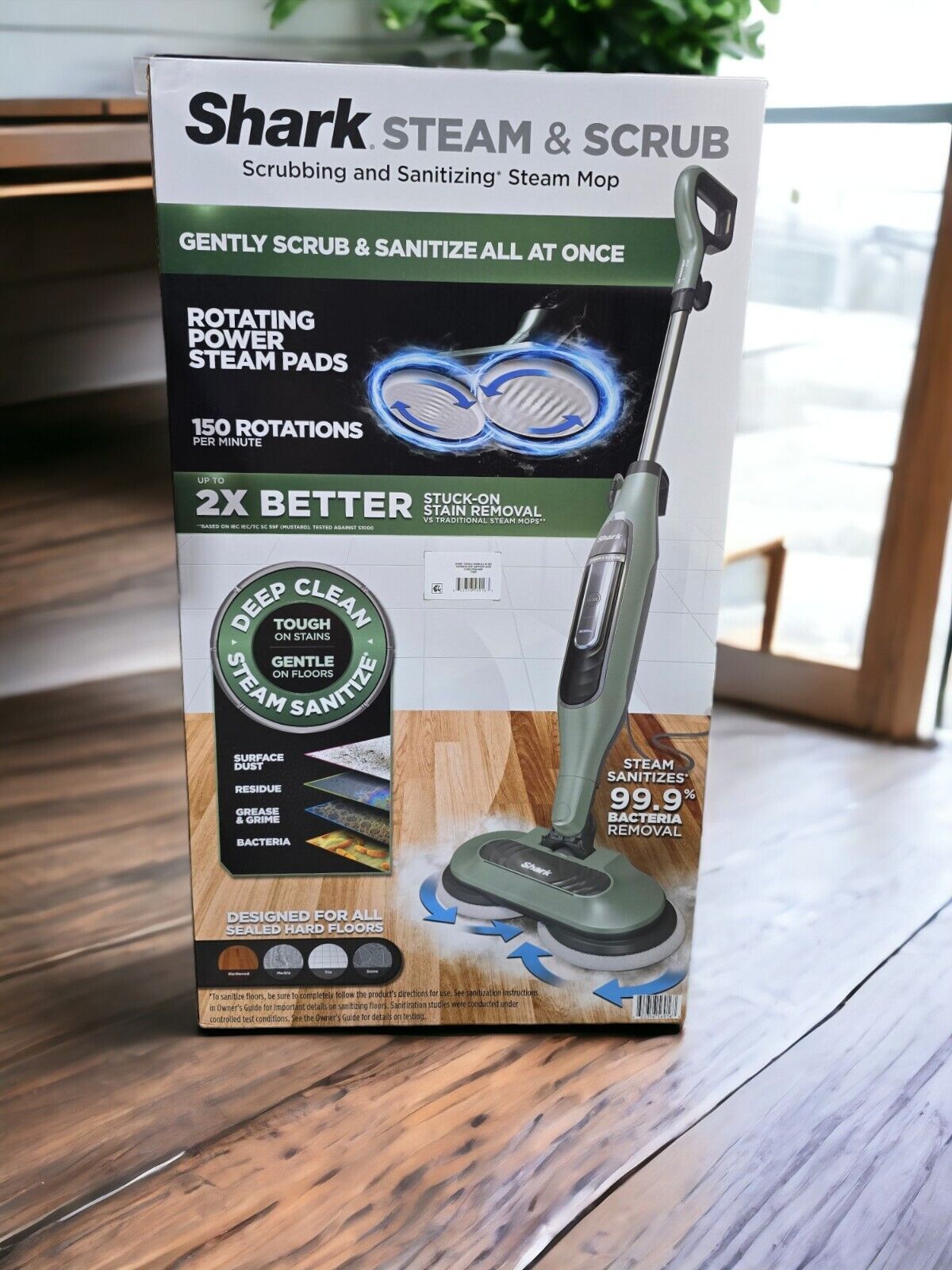 Shark S7000 Steam & Scrub Mop 622356569163 BRAND NEW IN BOX!