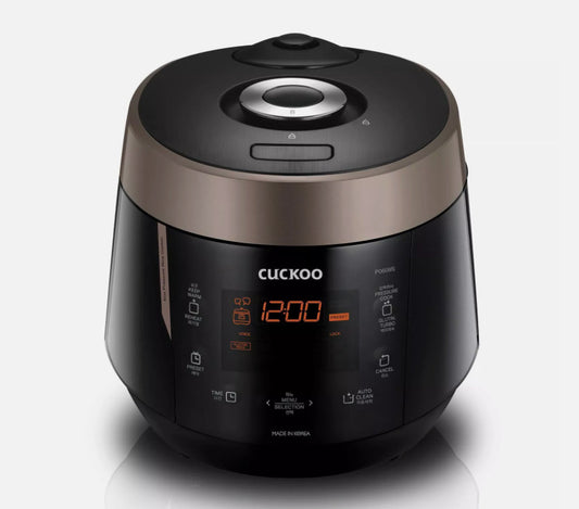 Cuckoo (CRP-P1009SB) 10 Cup Heating Plate Electric Pressure Rice Cooker