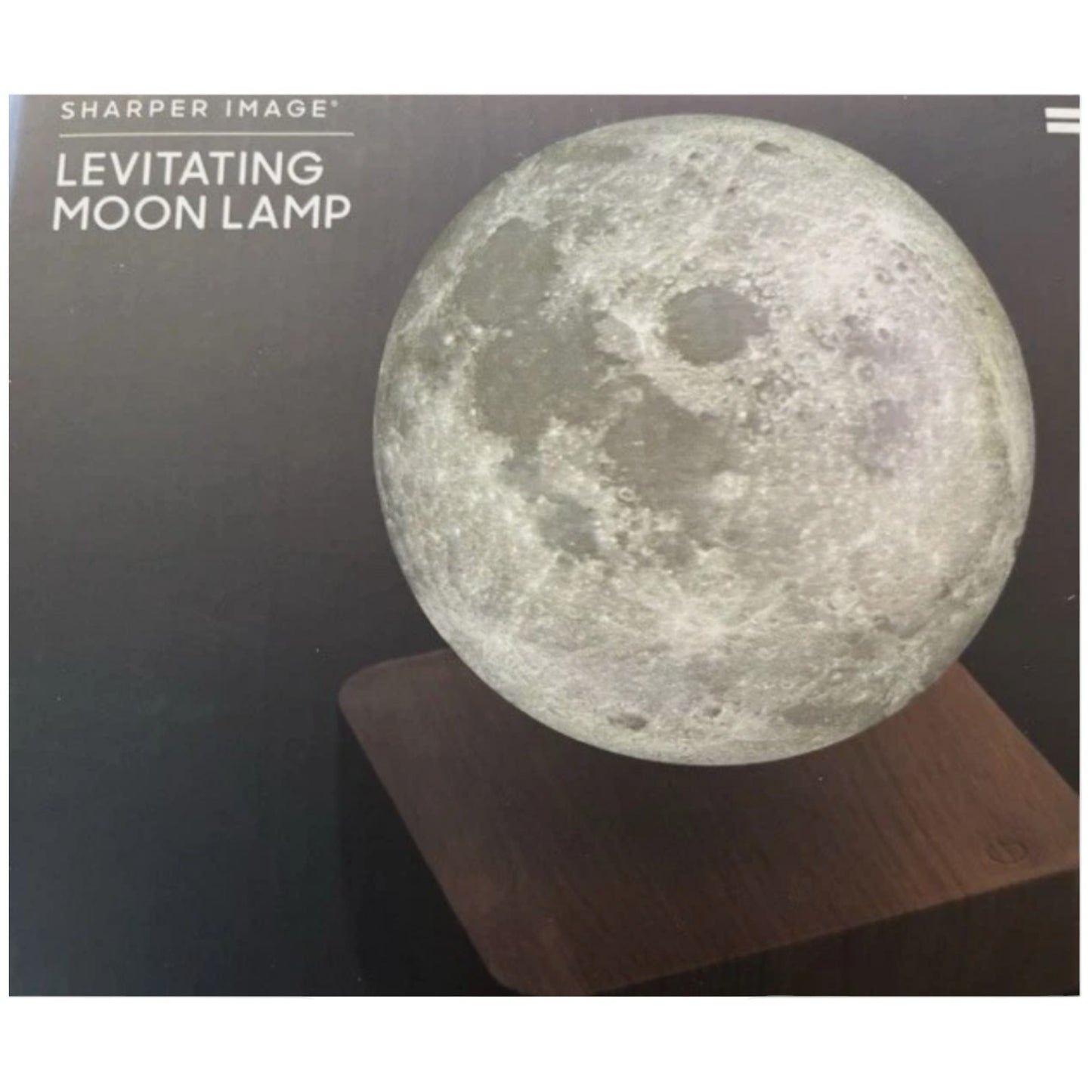 Levitating Moon Table Lamp, Magnetic Floating & Spinning Light