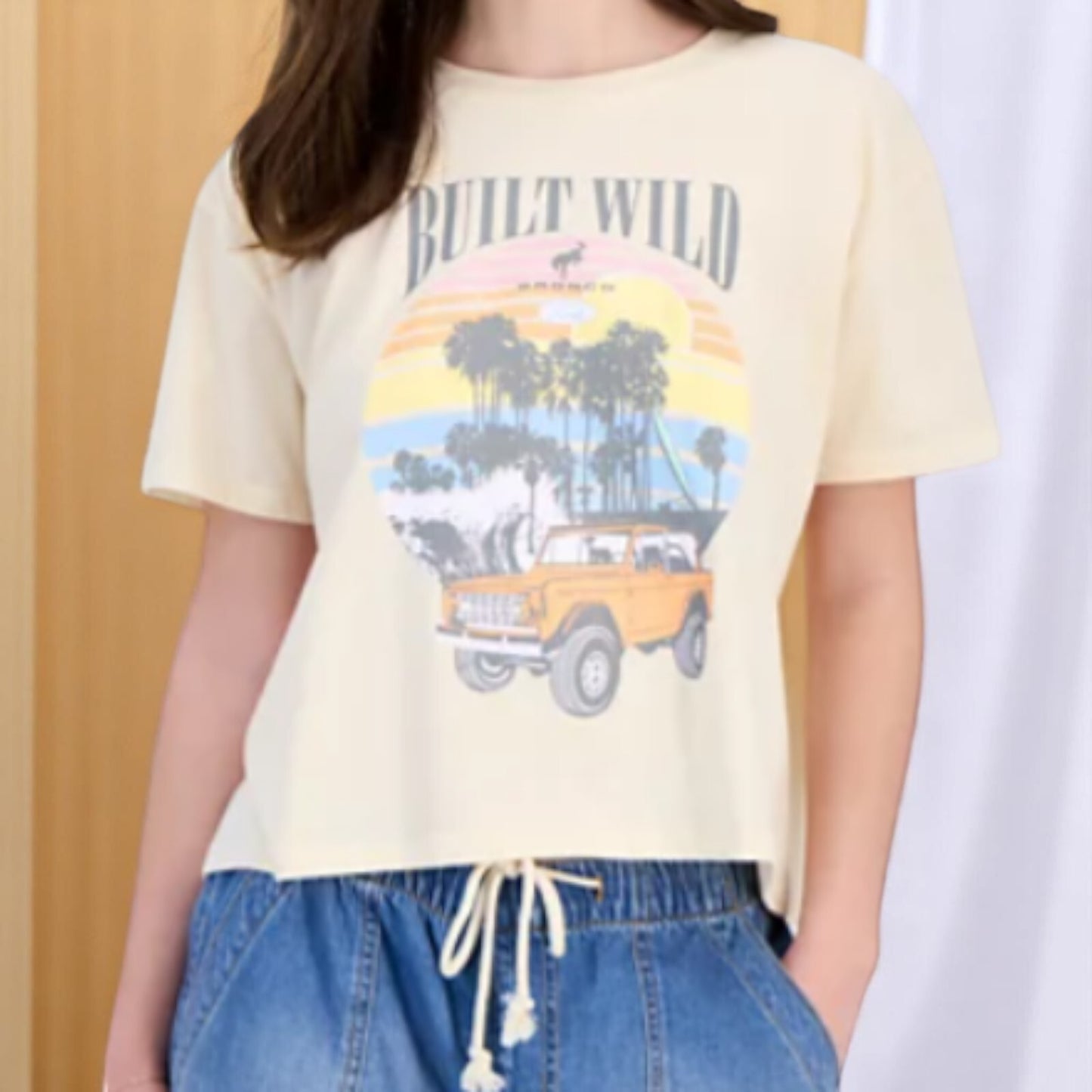 Grayson Threads, The Label Juniors' Ford Bronco Graphic T-Shirt XS, S, M, L, XL