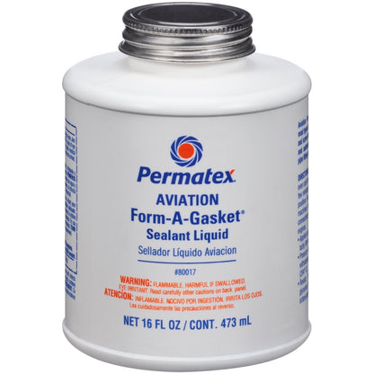 Permatex 80019-12PK Aviation Form-A-Gasket No. 3 Sealant, 4 oz. (Pack of 12)