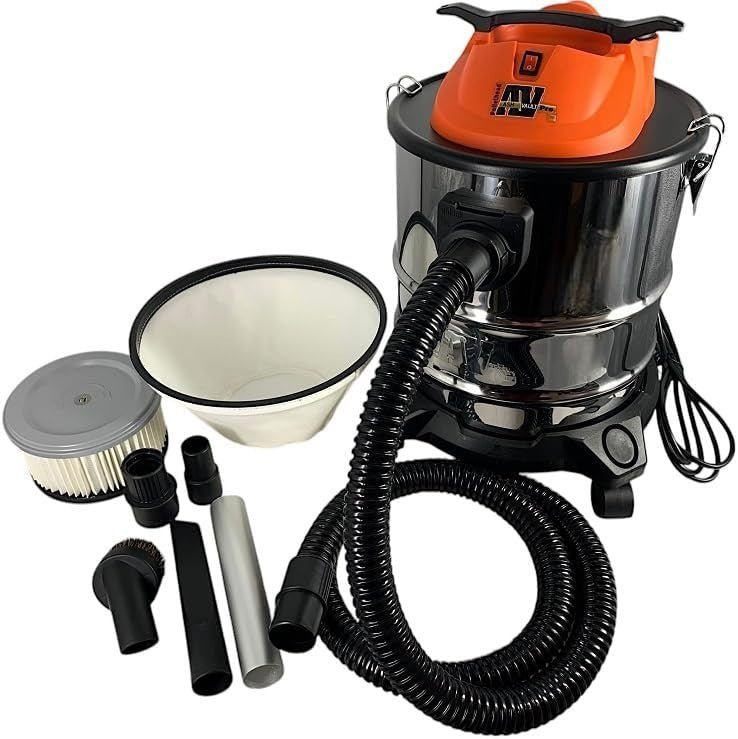 Ash Vault Pro 5-Gallon Vacuum – Efficient Dust and Ash Removal with 10-Amp Power