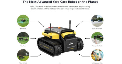 YARBO Intelligent Multi-Functional Yard Robot, Blower, Snow Blower, Lawn Mower