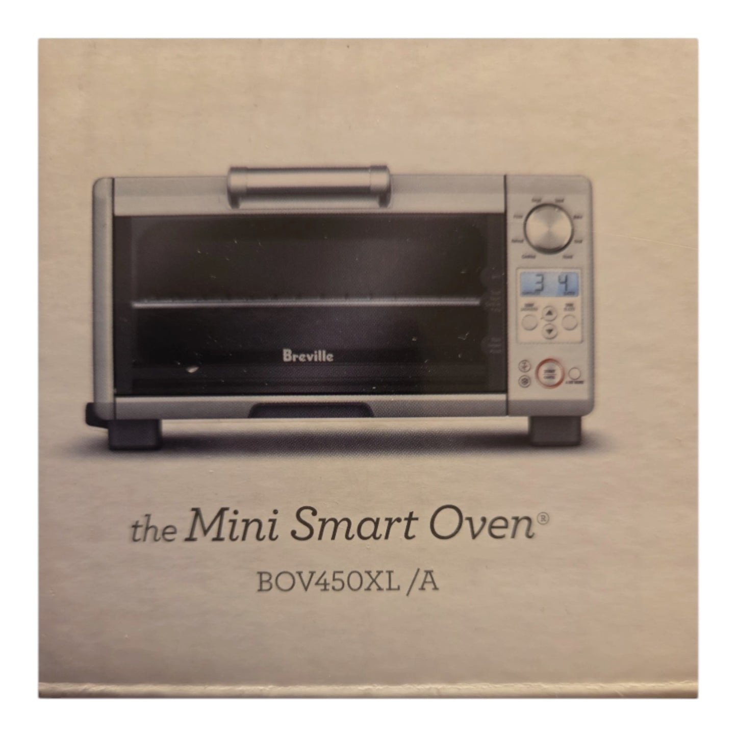 Brand New Breville 1800W Mini Smart Toaster Oven Stainless Steel BOV450XL
