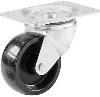 Polypropylene General Duty Swivel Caster w/Brake 2 in. Diameter