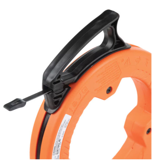 Klein Tools Wide Steel Fish Tape, 1/4-Inch x 25-Foot 56346