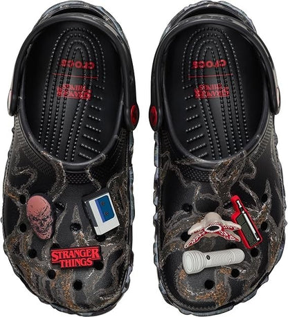 Crocs Unisex-Adult Stranger Things Classic Clogs 212074-90H, Size 5, 6, 7, 8, 13