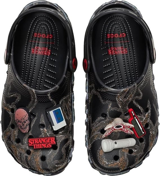 Crocs Unisex-Adult Stranger Things Classic Clogs 212074-90H, Size 5, 6, 7, 8, 13