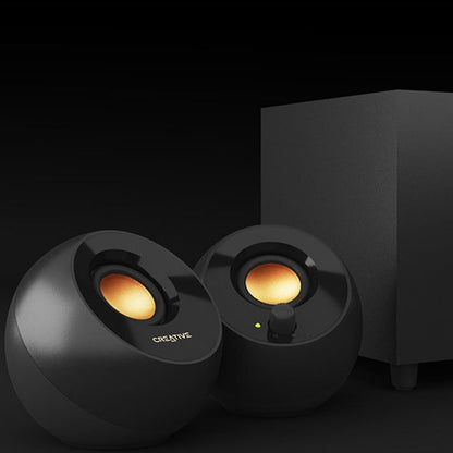 Creative Labs Pebble Plus 2.1 Channel USB  Computer Speakers with Subwoofer