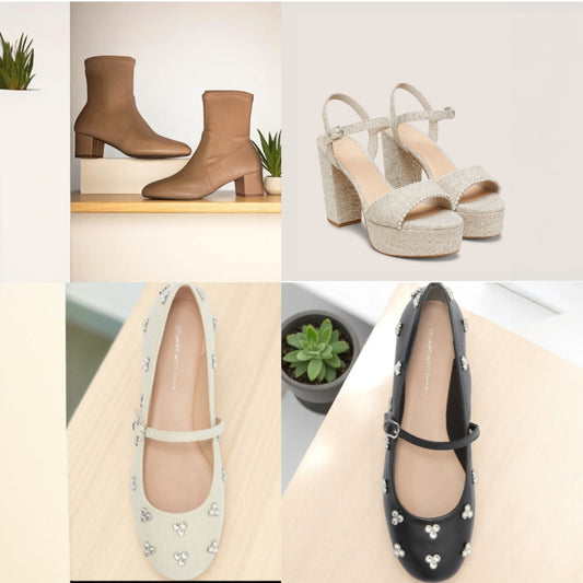 Stuart Weitzman Shoes, Pearl Dancer, Sofia 50 Stretch, Tammy Crystal Mary Jane